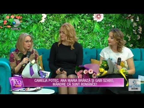 Teo Show (30.11.2018) - Gabi Szabo, Camelia Potec and Ana Maria Branza are proud to be Romanian!