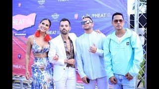 Todo lo que pasó en la Alfombra Roja de los Premios Heat Latin Music Awards 2019