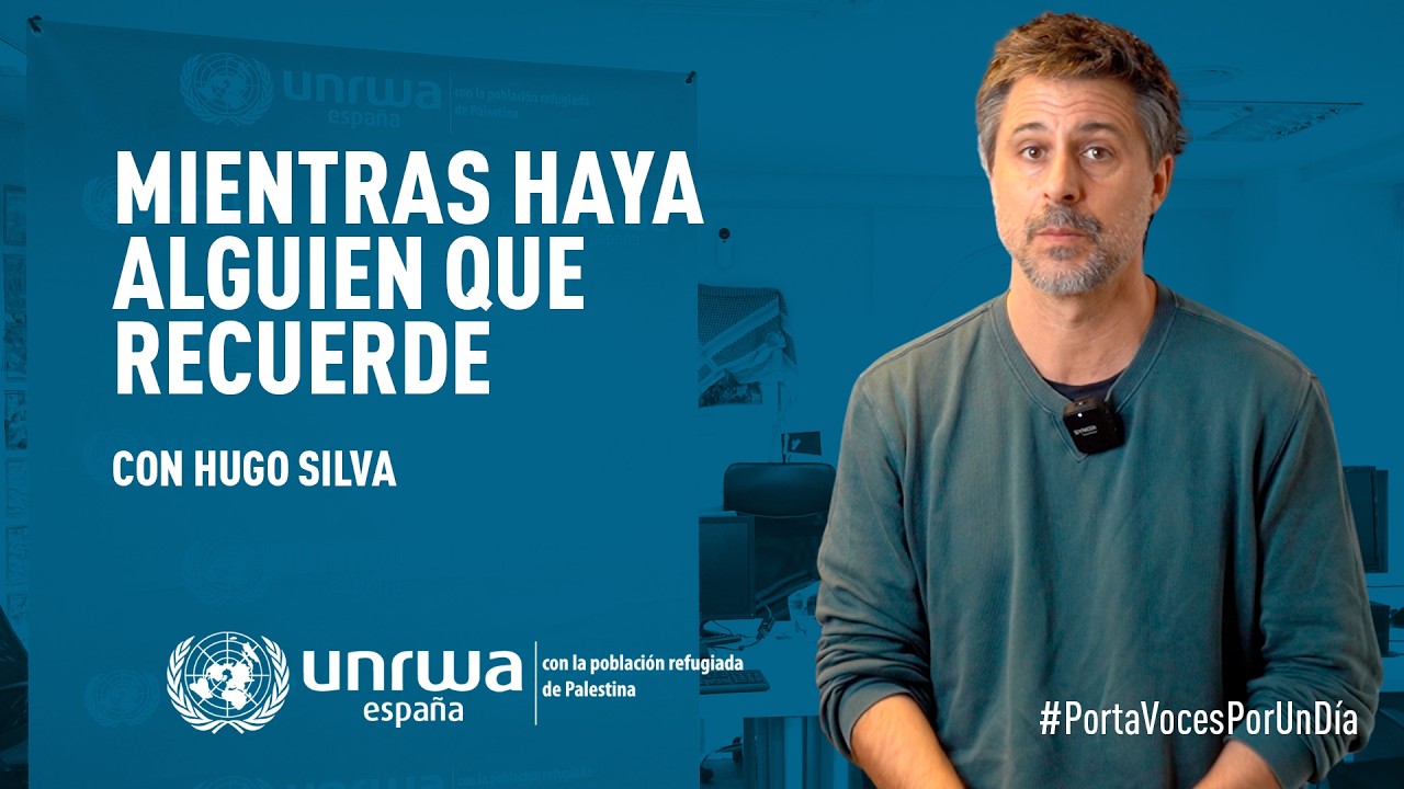 Palestina: Memoria y Negación | con Hugo Silva | Portavoces Por Un Día