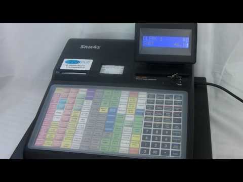 Sam4S ER-940 / ER940 Cash Register Sales Demonstration & How To Use Instructions