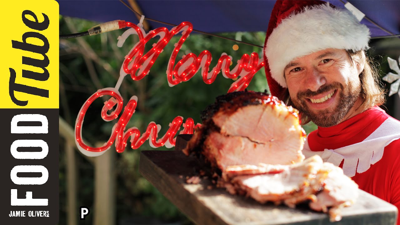 Jamie's jerk ham Pork recipes Jamie Oliver recipes