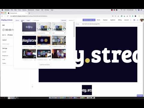How to use your Display.Stream media library. Free Digital Sign from Display.Stream.