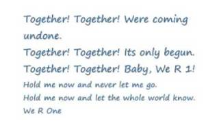 Same Difference - We R One, Lyrics