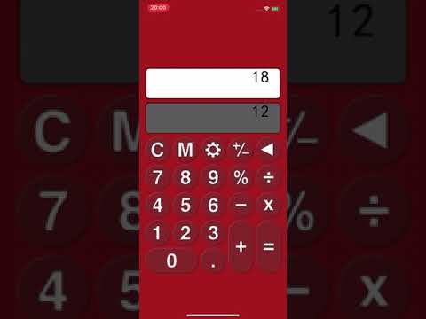 Colorful calculator Video
