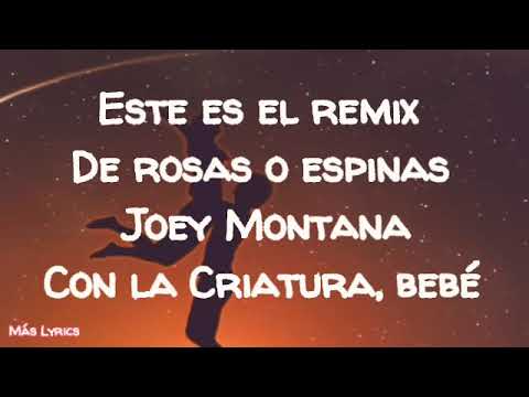 🔊 Rosas O Espinas (Letra/Remix) - Joey Montana ft Nacho