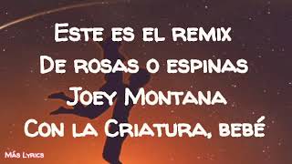 🔊 Rosas O Espinas (Letra/Remix) - Joey Montana ft Nacho