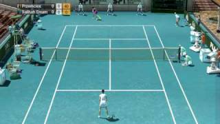 Virtua Tennis 2009 gameplay by Lelum! beginer :)
