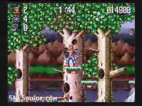 Jim Power: The Lost Dimension in 3-D - SNES Gameplay