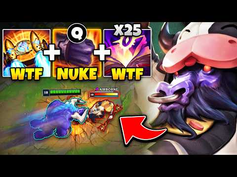 This might actually be the most unfair build in League of Legends... (ONE SHOT ALISTAR)