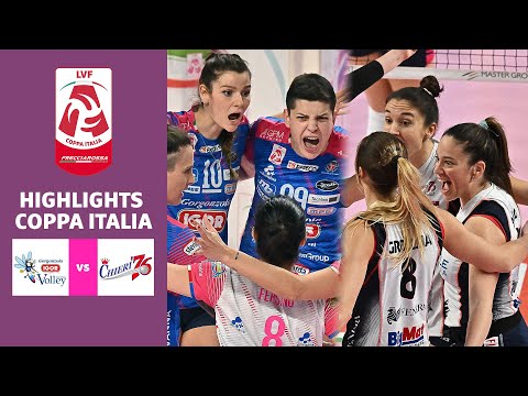 Novara - Chieri | Highlights | Quarti di Finale Coppa Italia Frecciarossa | Lega Volley Femminile