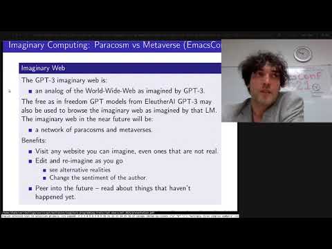 EmacsConf 2021: Imaginary Programming - Shane Mulligan