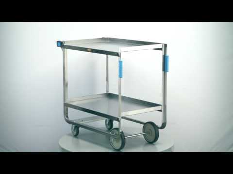 Lakeside 943 Transport Utility Cart, 2 Shelves, 1000 Pound Capacity