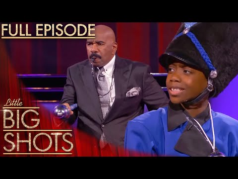 "Showtime" Teaches Steve Harvey How To Dance! | Season 1 Episode 8 | Little Big Shots US