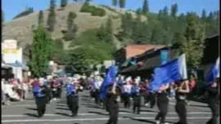 preview picture of video 'Orofino/Kamiah High School Marching Bands (cadence only)'