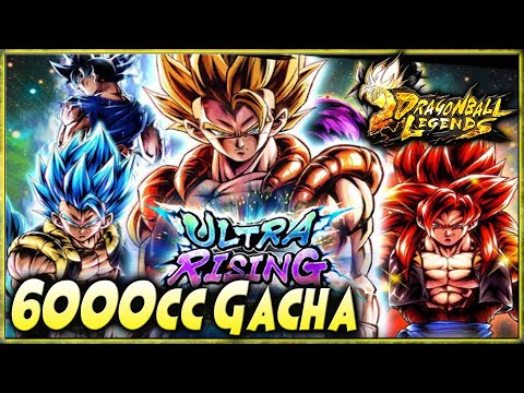 6000cc GACHA "ULTRA" Super GOGETA 🔥 DragonBall Legends