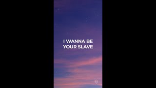 Måneskin - I Wanna Be Your Slave (Testo/Lyrics) | #Shorts
