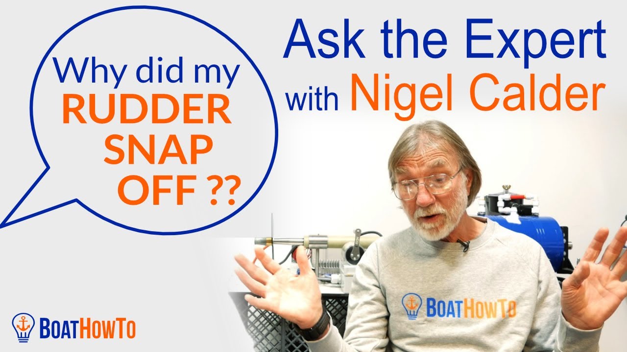 RUDDER FELL OFF - The insane danger of Stray Current Corrosion! | Ask The Expert with NIGEL CALDER