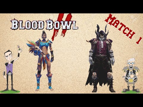 Blood Bowl 2 Amazons Quick Start Guide by AndyDavo - Match 1 Vampires