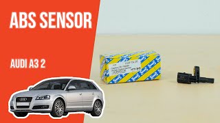 Youtube thumbnail of video "How to replace the ABS sensor Audi A3 mk2 🚗"