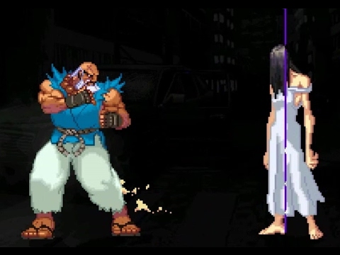 Shin Gouken vs Ella / Samara (The Ring Girl)