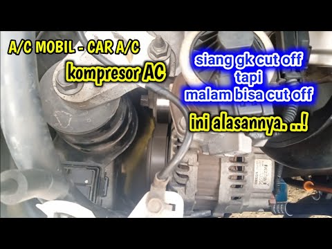 kenapa ac mobil tidak mau cut off, kompresor ac berputar terus? ini dia....