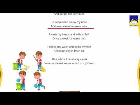 Lecture on English Hifz Level D - Chapter 4 "Practice Cleanliness"