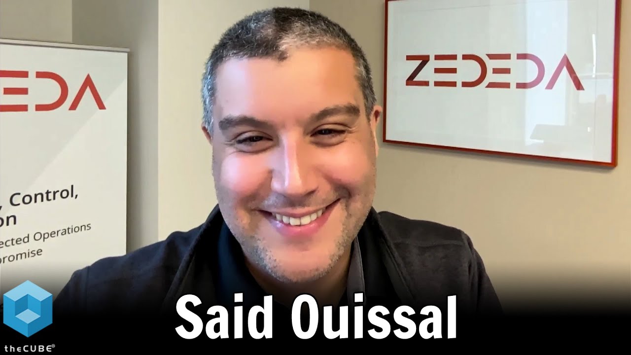Said Ouissal, ZEDEDA | AnalystANGLE