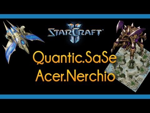 Starcraft II, SC2 - ROACH BUSTING THE PROTOSS ★ Quantic.SaSe vs Acer.Nerchio