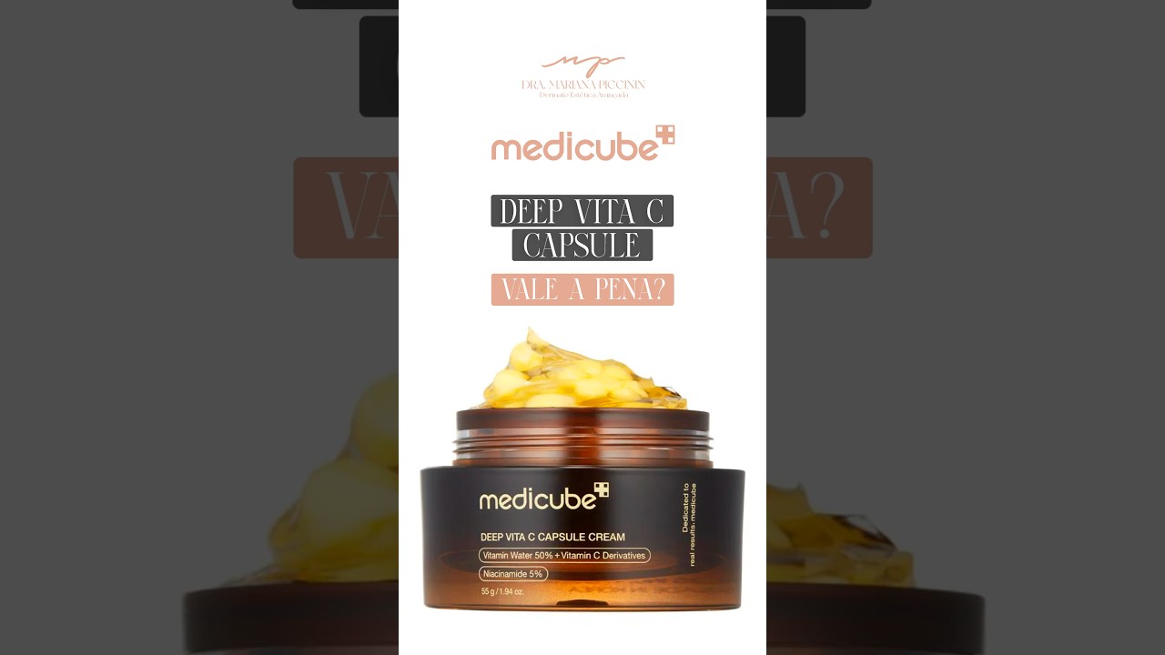 Miniatura da avaliação em vídeo de Sérum Facial Medicube Deep Vita C Capsule