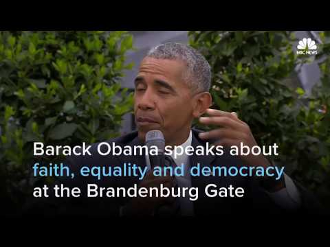 Obama Pushes Global Citizenship Utilitarianism Using Delphi Technique in Berlin Speech 2017