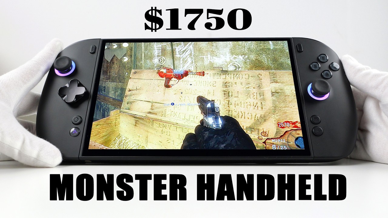 $1750 MONSTER HANDHELD PC - ONEXPLAYER 3 Gaming Experience (Intel Arc G3 Extreme)