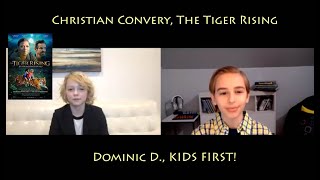 Enjoy Dominic D.'s interview with Christian Convery about The Tiger Rising video