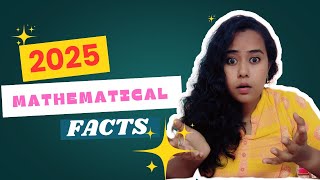 MATHEMATICAL WONDER || 2025 #2025 #mathematicalwonder #facts #intrestingfacts #newyear #learnmaths