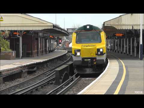 70018 on 4O51 @ Basingstoke 04/04/12