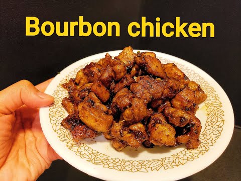Simple recipe of Bourbon Chicken | How to make Bourbon Chicken
