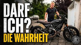 Darf ich als Indian-Fahrer Ducati fahren? Scrambler Probefahrt
