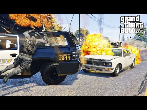 GTA 5 Weaponized Tampa Car Crashes - Impact Compilation - Destruction