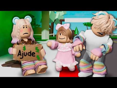 EU FINGI SER POBRE PARA TESTAR MINHA FAMÍLIA em BROOKHAVEN