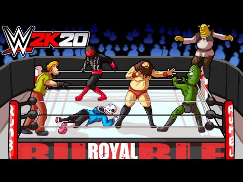 Royal Rumble con 30 Personaggi MEME - WWE 2K20 #1