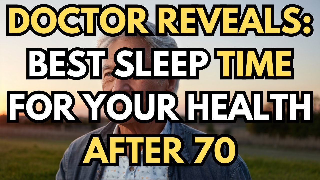 What Time Should The Elderly Go to Bed After 70 For Better Health? The Doctor Answer