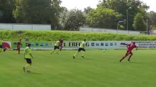 preview picture of video 'ATS Kulmbach - SpVgg Oberfranken Bayreuth II (6. Spieltag Bezirksliga Ost 2014/15)'