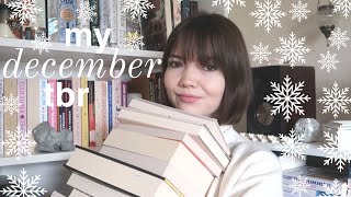 december tbr | finishing series, festive reads etc.