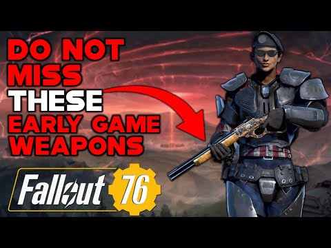 12 AMAZING Weapons That You Can Get At LEVEL 1 In FALLOUT 76