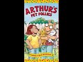 Opening And Closing To Arthur S Pet Follies 2004 VHS