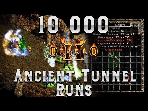 10 000 Ancient Tunnel Runs - The Ultimate Identification Video!! - Diablo 2