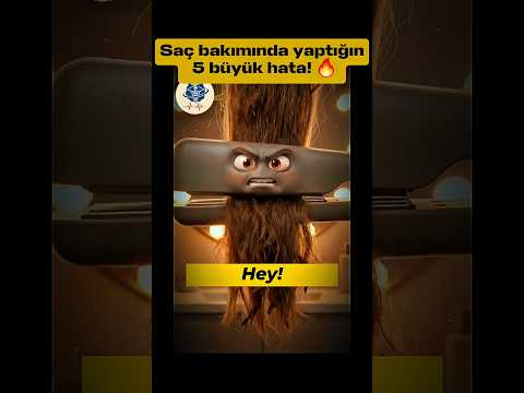 Saç bakımında yaptığın 5 büyük hata! 🔥