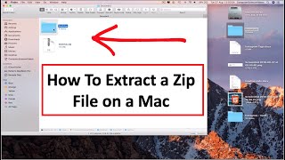 How To EXTRACT a Zip File on a Mac - Basic Tutorial | New