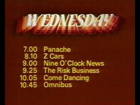 Tuesday 1st August 1978 BBC1 Northern Ireland - Play For Today - Great Britons - Thomas Cook - Rare