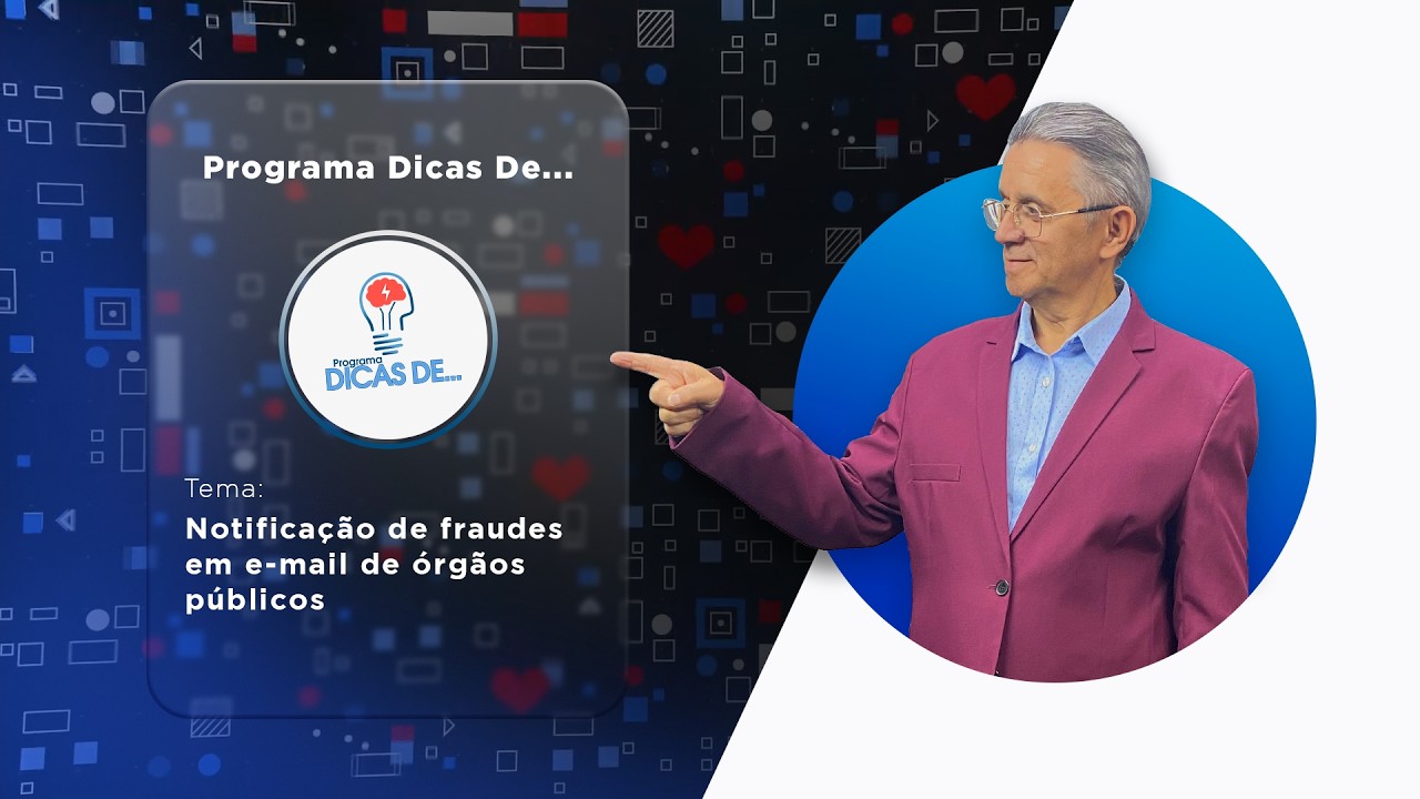 Notificação de fraudes em e-mail de órgãos públicos