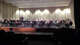 The Lexington Community Band performs "Happy Holidays / White Christmas on Friday, December 9, 2016